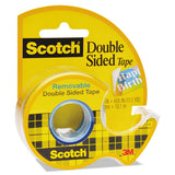 Scotch® Double-sided Removable Tape In Handheld Dispenser, 1" Core, 0.75" X 33.33 Ft, Clear freeshipping - TVN Wholesale 