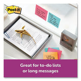 Post-it® Notes Super Sticky Pads In Supernova Neon Colors, Lined, 4 X 4, 90 Sheets-pad, 6 Pads-pack freeshipping - TVN Wholesale 