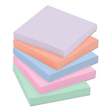 Post-it® Notes Super Sticky Recycled Notes In Wanderlust Pastel Colors, Lined, 4 X 4, 90 Sheets-pad, 6 Pads-pack freeshipping - TVN Wholesale 