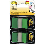 Post-it® Flags Marking Page Flags In Dispensers, Green, 50 Flags-dispenser, 12 Dispensers-pack freeshipping - TVN Wholesale 