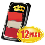 Post-it® Flags Marking Page Flags In Dispensers, Red, 50 Flags-dispenser, 12 Dispensers-pack freeshipping - TVN Wholesale 