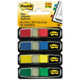 Post-it® Flags Small Page Flags In Dispensers, 0.5" X 1.75", Assorted Primary, 35-color, 4 Dispensers-pack freeshipping - TVN Wholesale 
