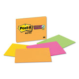 Post-it® Notes Super Sticky Meeting Notes In Energy Boost Colors, Lined, 8 X 6, 45 Sheets-pad, 4 Pads-pack freeshipping - TVN Wholesale 