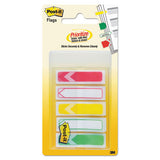 Post-it® Flags Arrow 1-2" Page Flags, Blue-green-purple-red-yellow, 20-color, 100-pack freeshipping - TVN Wholesale 