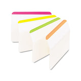 Post-it® Tabs 2" Angled Tabs, Lined, 1-5-cut Tabs, Assorted Primary Colors, 2" Wide, 24-pack freeshipping - TVN Wholesale 
