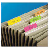 Post-it® Tabs 2" Angled Tabs, 1-5-cut Tabs, Assorted Brights, 2" Wide, 24-pack freeshipping - TVN Wholesale 