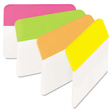 Post-it® Tabs 2" Angled Tabs, 1-5-cut Tabs, Assorted Brights, 2" Wide, 24-pack freeshipping - TVN Wholesale 