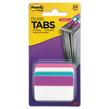 Post-it® Tabs 2" Angled Tabs, 1-5-cut Tabs, Assorted Pastels, 2" Wide, 24-pack freeshipping - TVN Wholesale 