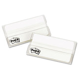 Post-it® Tabs Tabs, 1-3-cut Tabs, White, 3" Wide, 50-pack freeshipping - TVN Wholesale 