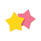 Post-it® Notes Die-cut Star Shaped Notepads, 2.6 X 2.6, Pink, Yellow, 75 Sheets-pad, 2 Pads-pack freeshipping - TVN Wholesale 