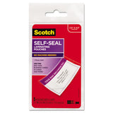 Self-sealing Laminating Pouches, 9.5 Mil, 9 X 11.5, Gloss Clear, 10-pack