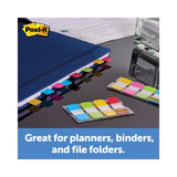 Post-it® 1" Wide Tabs With Dispenser, Aqua, Pink, Violet, Yellow, 88-pack freeshipping - TVN Wholesale 