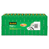 Scotch® Magic Tape Value Pack, 1" Core, 0.75" X 83.33 Ft, Clear, 20-pack freeshipping - TVN Wholesale 