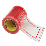 Scotch® Pouch Tape, 3" Core, 5" X 6", Transparent, Orange Border freeshipping - TVN Wholesale 
