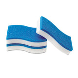 Scotch-Brite™ PROFESSIONAL Easy Erasing Pad 4004, 4.4 X 2.6, Blue-white, 3-pack freeshipping - TVN Wholesale 