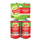 Scotch-Brite™ Lint Roller, Heavy-duty Handle, 60 Sheets Roller, 2-pack freeshipping - TVN Wholesale 