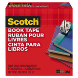 Scotch® Book Tape, 3" Core, 3" X 15 Yds, Clear freeshipping - TVN Wholesale 