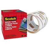 Scotch® Book Tape, 3" Core, 4" X 15 Yds, Clear freeshipping - TVN Wholesale 