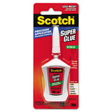 Scotch® Super Glue With Precision Applicator, 0.14 Oz, Dries Clear freeshipping - TVN Wholesale 