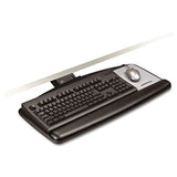 3M™ Sit-stand Easy Adjust Keyboard Tray, Standard Platform, 25.5w X 12d, Black freeshipping - TVN Wholesale 