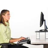 3M™ Sit-stand Easy Adjust Keyboard Tray, Highly Adjustable Platform,, Black freeshipping - TVN Wholesale 