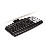 3M™ Easy Adjust Keyboard Tray, Standard Platform, 23" Track, Black freeshipping - TVN Wholesale 