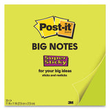 Post-it® Notes Super Sticky Big Notes, Unruled, 30 Green 11 X 11 Sheets freeshipping - TVN Wholesale 