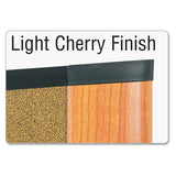 3M™ Cork Bulletin Board, 36 X 24, Aluminum Frame W-mahogany Wood Grained Finish freeshipping - TVN Wholesale 