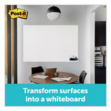 Post-it® Dry Erase Surface With Adhesive Backing, 96" X 48", White freeshipping - TVN Wholesale 