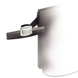 3M™ Swing Arm Copyholder, Adhesive Monitor Mount, 30 Sheet Capacity, Plastic, Black-silver Clip freeshipping - TVN Wholesale 