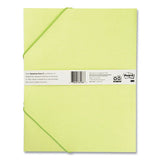 Noted by Post-it® Brand Folio, 1 Section, Letter Size, Green, 2-pack freeshipping - TVN Wholesale 