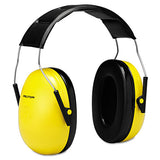 Optime 98 H9a Earmuffs, 25 Db Nrr, Yellow-black