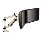 3M™ Easy-adjust Desk Single Arm Mount For 30" Monitors, 360 Deg Rotation, +90--15 Deg Tilt, 360 Deg Pan, Silver, Supports 20 Lb freeshipping - TVN Wholesale 
