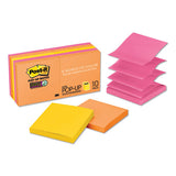 Post-it® Dispenser Notes Super Sticky Pop-up 3 X 3 Note Refill, Energy Boost Collection Colors, 90 Notes-pad, 10 Pads-pack freeshipping - TVN Wholesale 