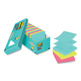 Pop-up 3 X 3 Note Refill, Supernova Neons Collection Colors, 100 Notes-pad, 18 Pads-pack