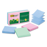 Post-it® Greener Notes Recycled Pop-up Notes, 3 X 3, Sweet Sprinkles Collection Colors, 100 Sheets-pad, 6 Pads-pack freeshipping - TVN Wholesale 
