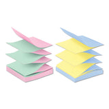 Original Pop-up Refill In Alternating Beachside Cafe Colors, Value Pack, 3 X 3, 100 Notes-pad, 12 Pads-pack