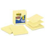 Post-it® Pop-up Notes Super Sticky Pop-up Notes Refill, Lined, 4 X 4, Canary Yellow, 90-sheet, 5-pack freeshipping - TVN Wholesale 
