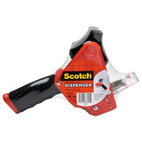 Scotch® Pistol Grip Packaging Tape Dispenser, 3" Core, For Rolls Up To 2" X 60 Yds, Red freeshipping - TVN Wholesale 