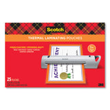 Scotch™ Laminating Pouches, 3 Mil, 11.5" X 17.5", Gloss Clear, 25-pack freeshipping - TVN Wholesale 