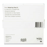 Noted by Post-it® Brand Large Acrylic Tray, Holds (4) 3 X 3 Note Pads, 6.9 X 6.9, Clear freeshipping - TVN Wholesale 