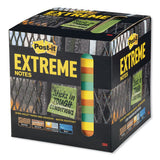 Post-it® Extreme Notes Water-resistant Self-stick Notes, Multi-colored, 3" X 3", 45 Sheets, 12-pack freeshipping - TVN Wholesale 