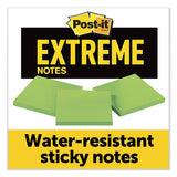 Post-it® Extreme Notes Water-resistant Self-stick Notes, Green, 3" X 3", 45 Sheets, 3-pack freeshipping - TVN Wholesale 