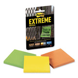 Post-it® Extreme Notes Water-resistant Self-stick Notes, Multi-colored, 3" X 3", 45 Sheets, 3-pack freeshipping - TVN Wholesale 