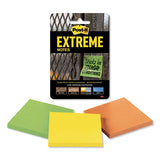 Post-it® Extreme Notes Water-resistant Self-stick Notes, Multi-colored, 3" X 3", 45 Sheets, 3-pack freeshipping - TVN Wholesale 