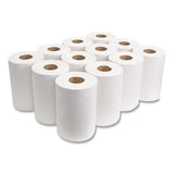 Morcon Tissue Morsoft Universal Roll Towels, 8" X 350 Ft, White, 12 Rolls-carton freeshipping - TVN Wholesale 