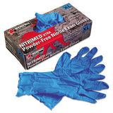 MCR™ Safety Nitri-med Disposable Nitrile Gloves, Blue, X-large, 100-box freeshipping - TVN Wholesale 