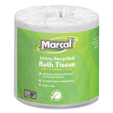 Marcal® 100% Recycled Two-ply Bath Tissue, Septic Safe, White, 330 Sheets-roll, 48 Rolls-carton freeshipping - TVN Wholesale 