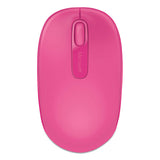 Microsoft® Mobile 1850 Wireless Optical Mouse, 2.4 Ghz Frequency-16.4 Ft Wireless Range, Left-right Hand Use, Magenta freeshipping - TVN Wholesale 