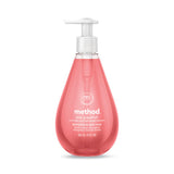 Gel Hand Wash, Pink Grapefruit, 12 Oz Pump Bottle